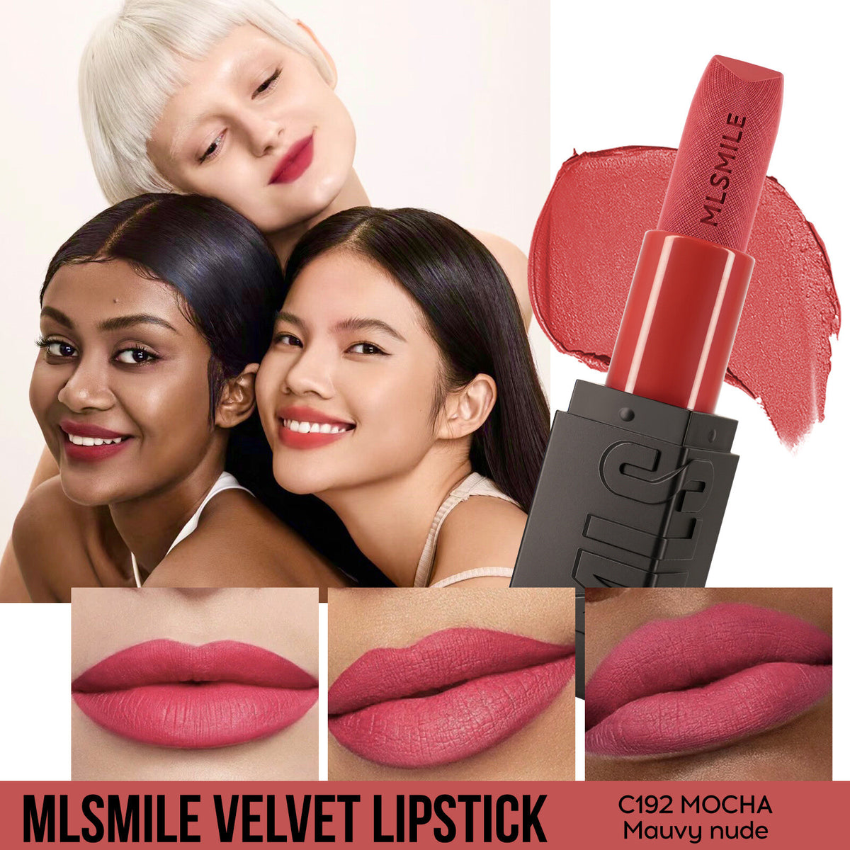 Velvet Matte Lipsticks Pencil Waterproof Red Non-stick Cup Makeup Lip Tint Pen
