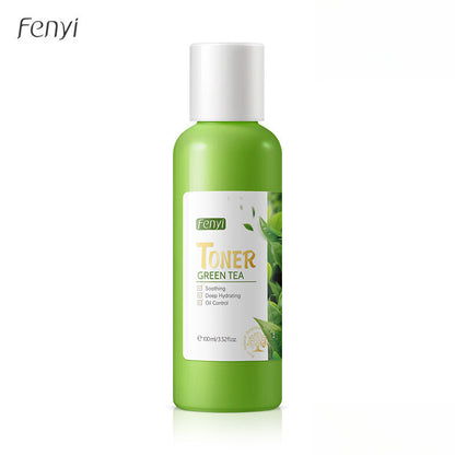 Green Tea Series Skin Care Set Essence Face Wash Skin Masks Eye Cream Toner