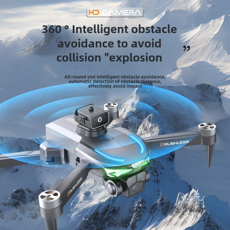 Camera Drones 4K HD Three Camera GPS Aerial Photography Foldable with 3 Battery