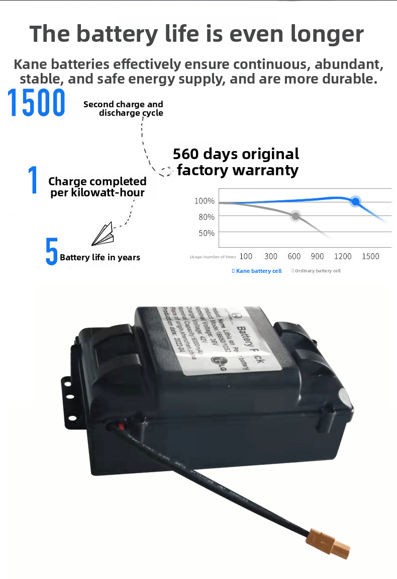 36V High Capacity Li-ion Battery for Drift Cart Riding Toy Car