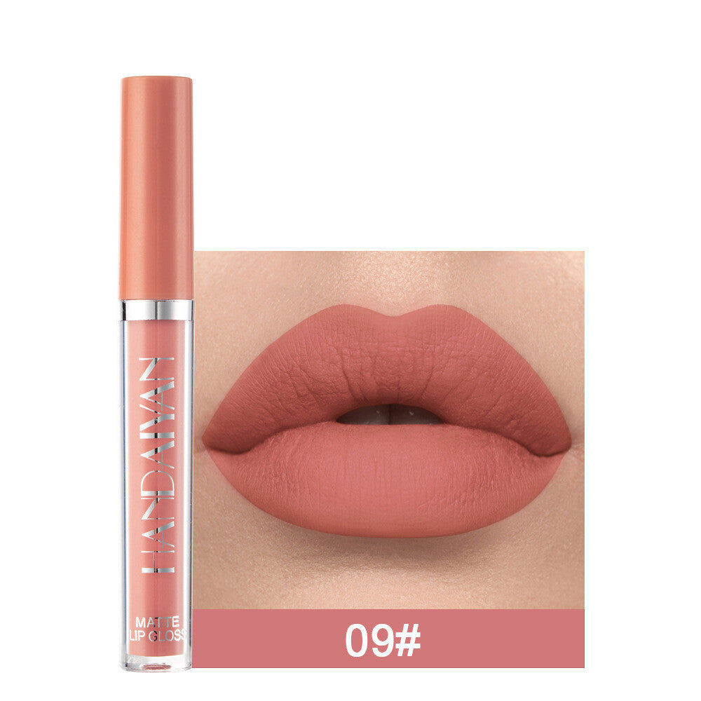 12pcs Matte Liquid Lipstick - Waterproof Transfer-Proof Long-Lasting Lip Glaze