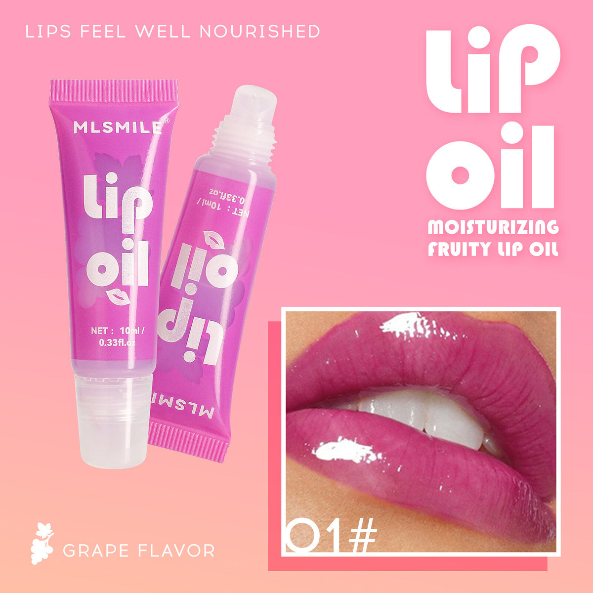 Watery Crystal Clear jelly Lip Oil Lip Balm Moisturizing Lip Lines Lip Gloss