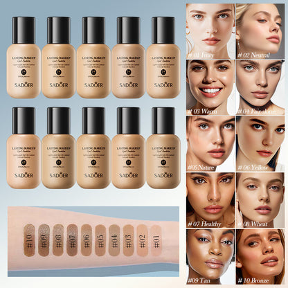 Concealer Long-lasting Foundation BB Cream Face Makeup for Woman SPF25/PA+++