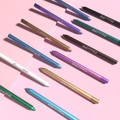 12 Colors Lying Silkworm Pen Eye Shadow Eyeliner Pen Waterproof Long Lasting