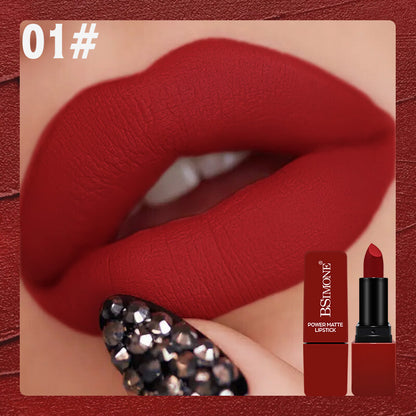 Velvet Matte Lipstick 💋 Smudge Proof & Transfer Resistant 🌸 Ultra Long Lasting
