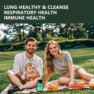 Sinpuyle Lung Cleanse & Respiratory Support Supplement-1 Bottle 90 Capsules