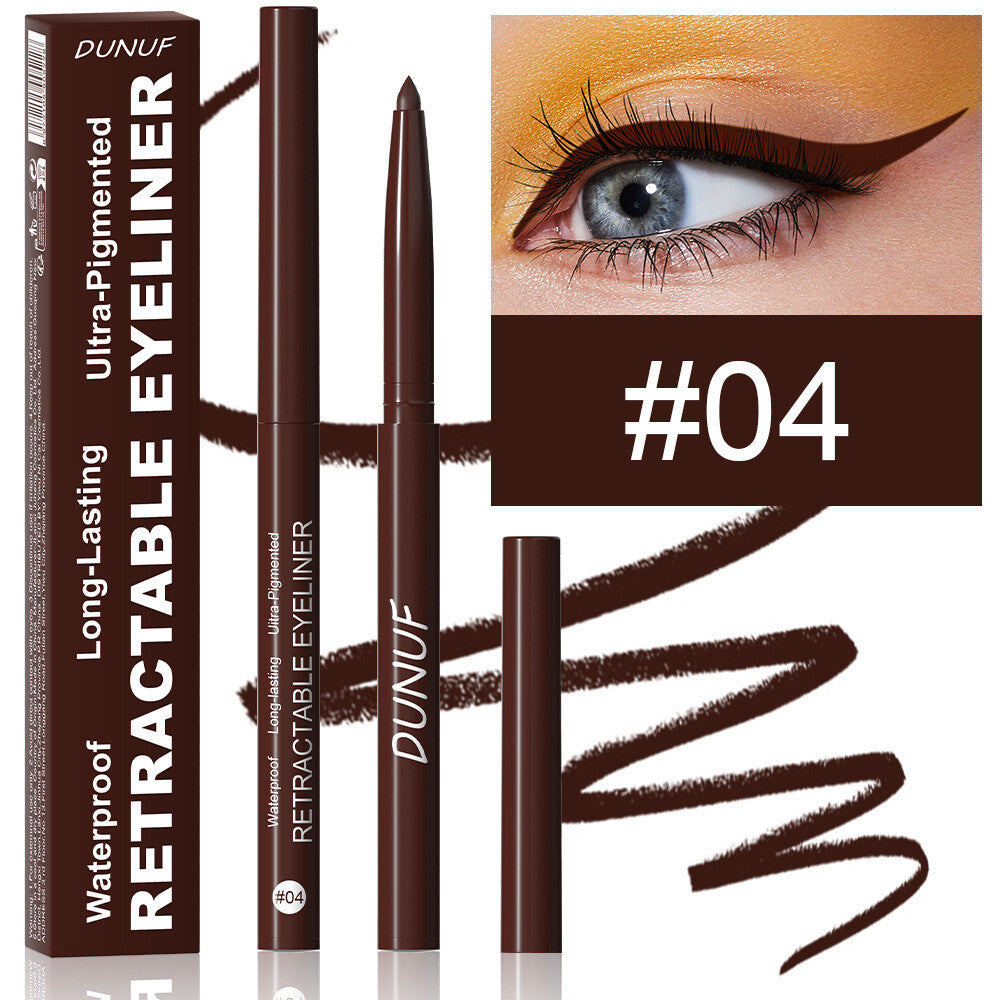 Waterproof Eyeliner Pencil - Longwear, Smudge-Proof, Quick-Dry Gel Formula