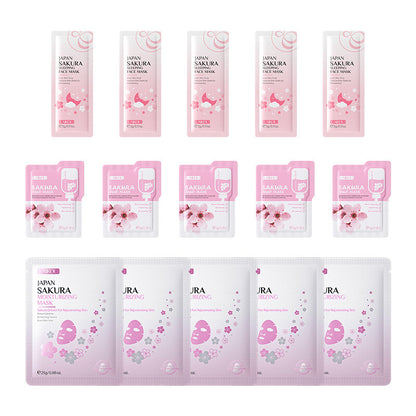 Skin Care set Skin Masks Cleansing Device Eye Mask Essence Cleanser Hand Cream