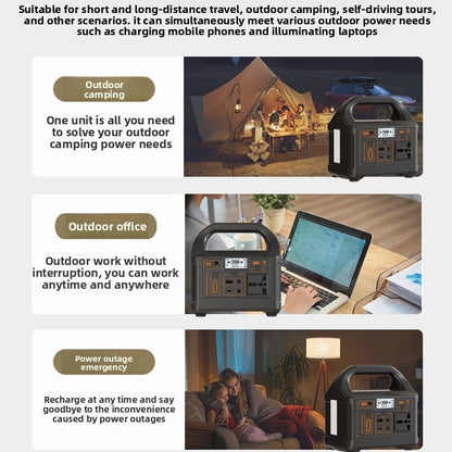 200W Portable Power Station 220V/110V LiFePO4 for Outdoor Camping Market