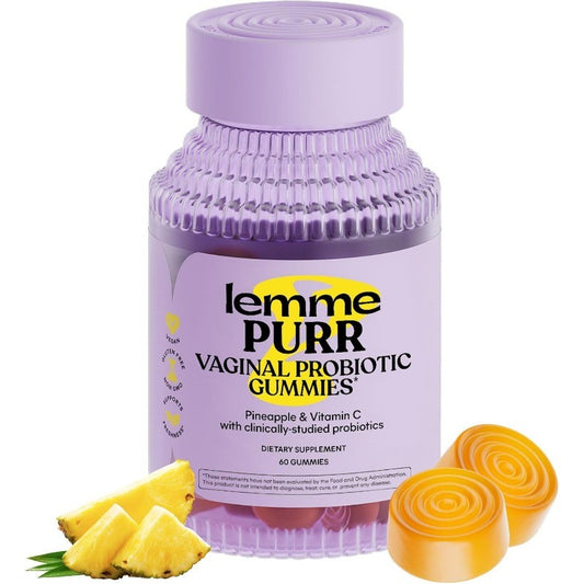 Vaginal Probiotic Gummies for Women pH Balance and Immune Health Support