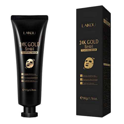 Skin Care Skin Masks 24K Gold 50g Snail Cleansing Pore Shrinking Pore