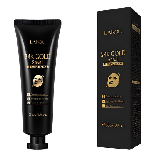 Skin Care Skin Masks 24K Gold 50g Snail Cleansing Pore Shrinking Pore