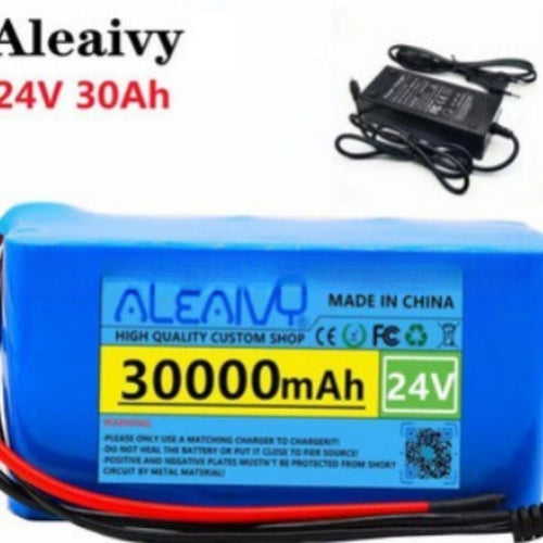 24V 30Ah 7S3P Rechargeable Li-ion Battery for E-Bike/Scooter with BMS