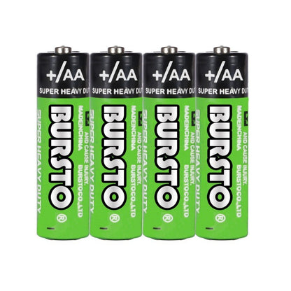 Busto 1.5V Carbon AA Battery 550mAh for Toys Alarm Safe 60-Minute