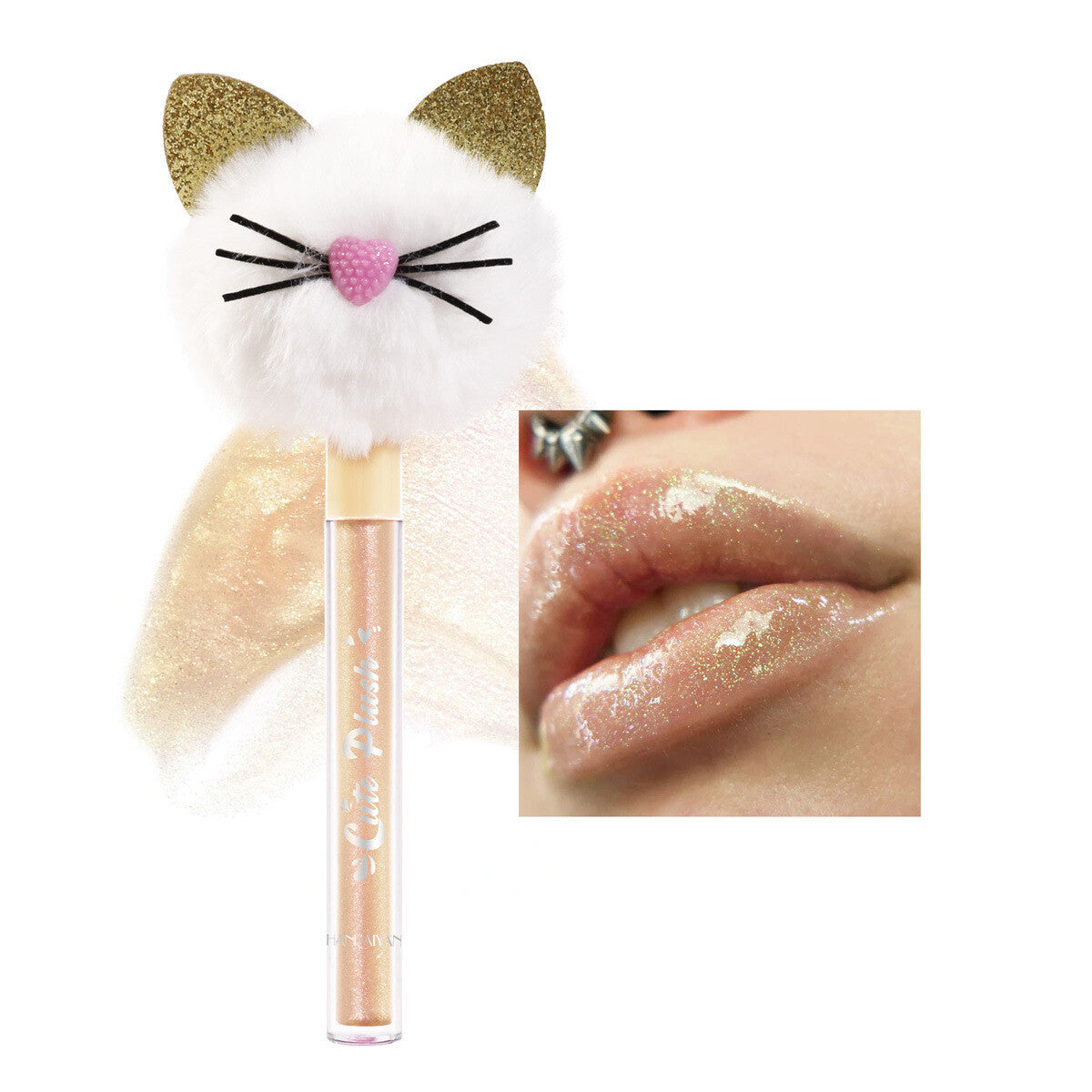 Fuzzy Fruit Lip Gloss - Velvet Matte Transfer Proof Long Lasting Liquid Lipstick