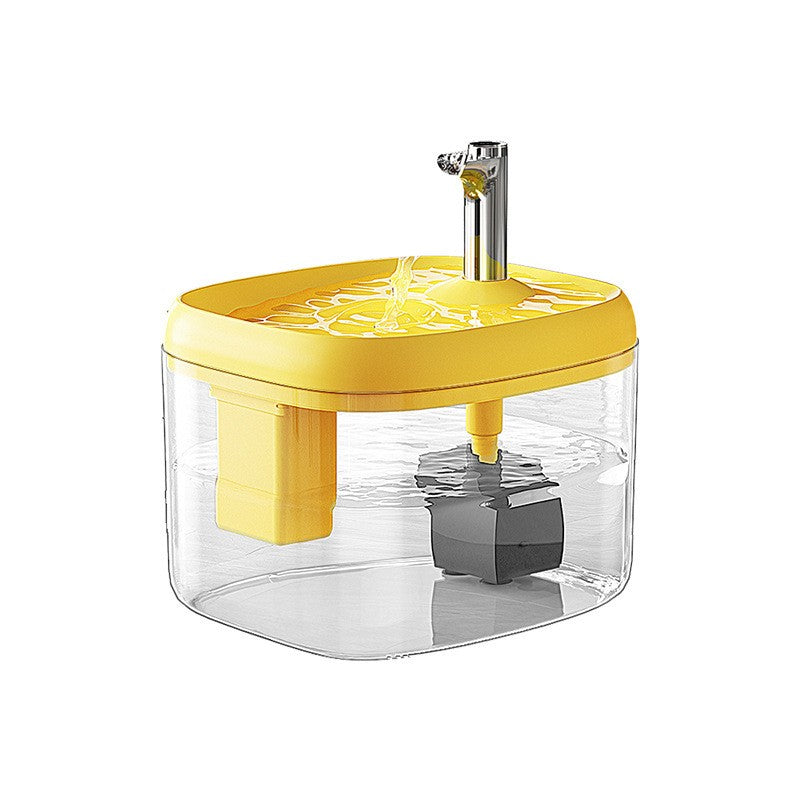 PetFlow Auto Circulation Cat Dog Water Bowl, Flowing Pet Fountain