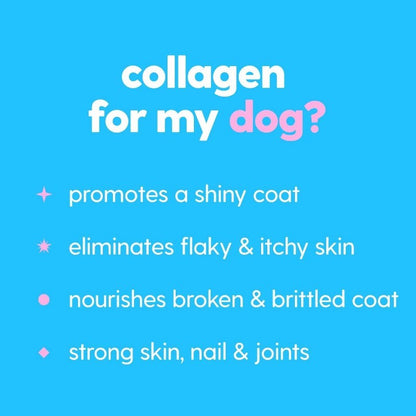 Liquid Collagen for Dogs & Cats with Biotin for Skin & Coat Health 60ml