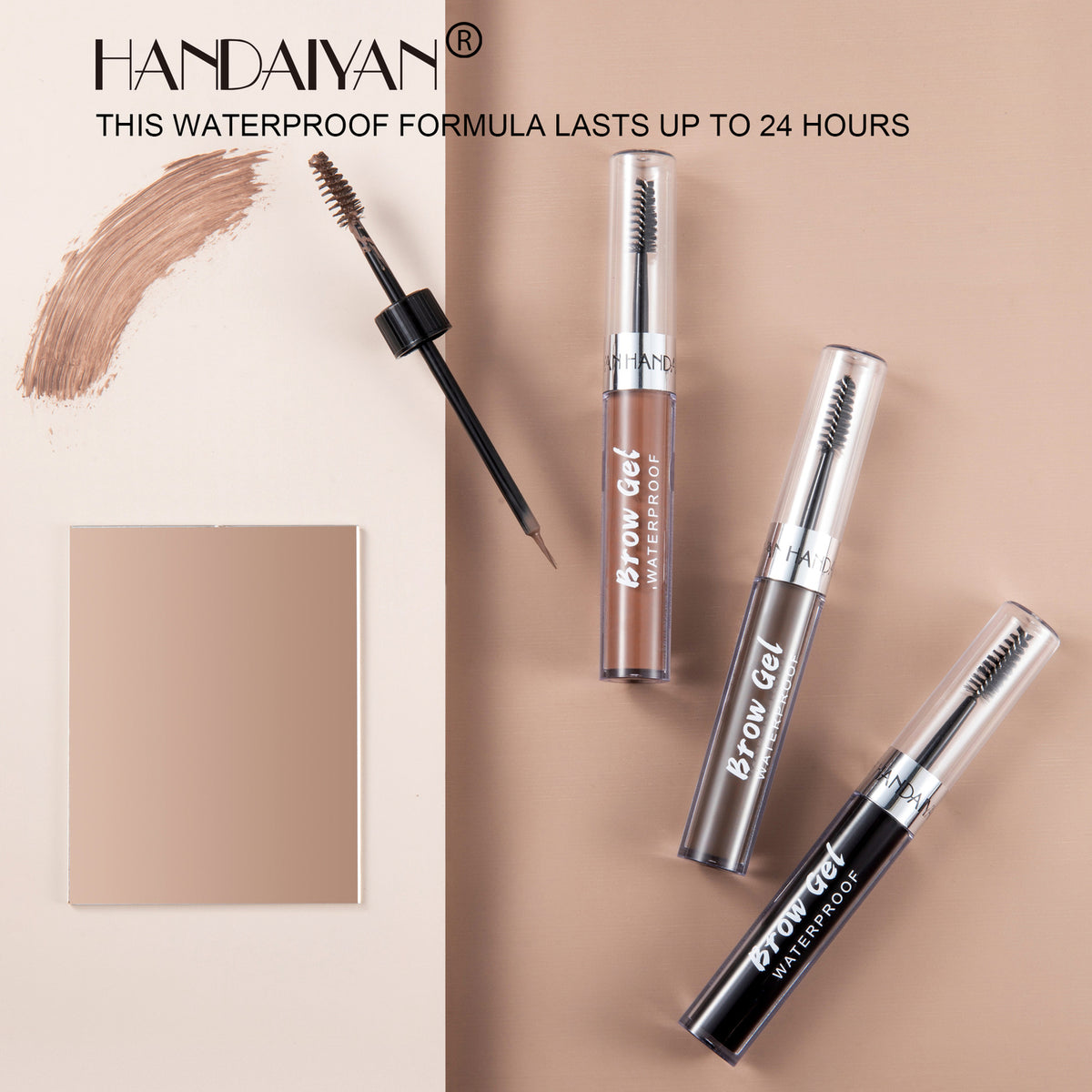 Dual-Ended Eyebrow Liner Waterproof & Smudge-Proof · Quick-Dry Brow Pen & Tint