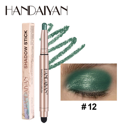Shimmer Pearl/glitter finish Eye Shadow Liner 1-step application Waterproof