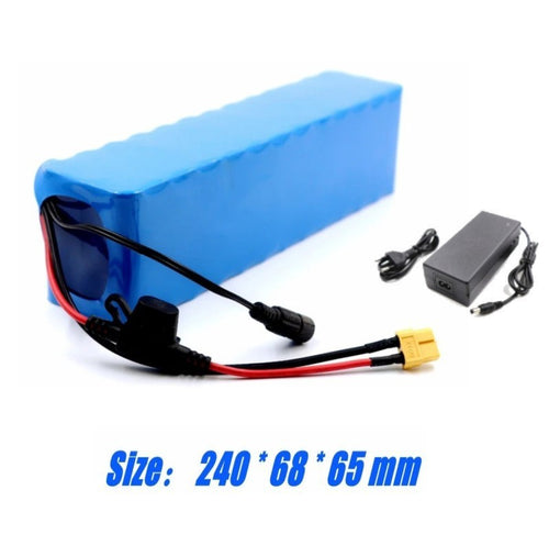 48V 30Ah 13S3P Li-ion Rechargeable Battery Pack with Fuse for E-Bike Scooter