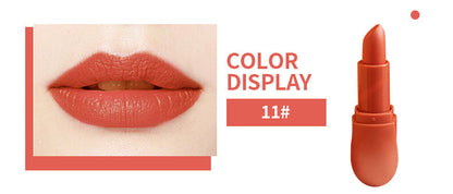 Hydrating Matte Lipstick 💋 Long Lasting & Waterproof 🌸 Non-Stick Smudge Proof