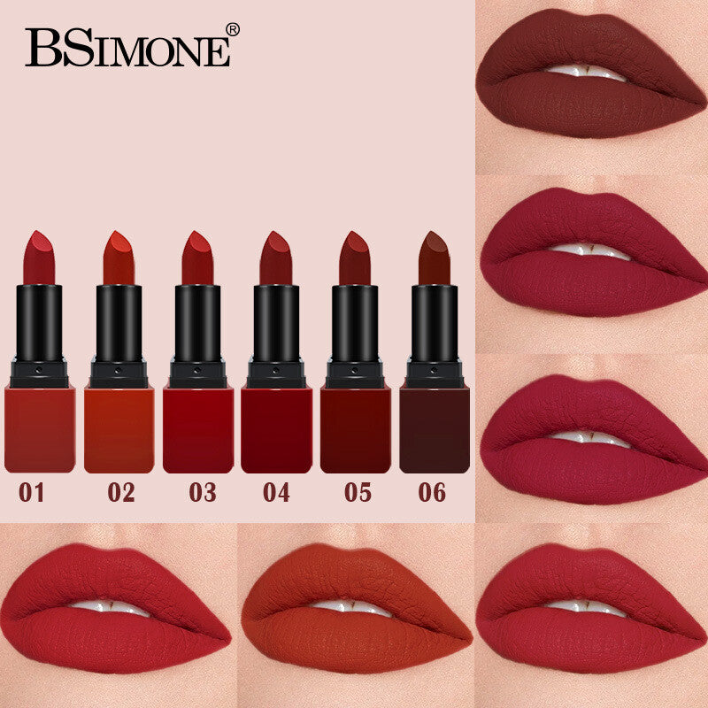 Velvet Matte Lipstick 💋 Smudge Proof & Transfer Resistant 🌸 Ultra Long Lasting