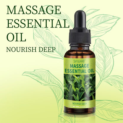 100% Pure Tea Tree Essential Oil for Face Skin & Body Massage, Soothing Relief