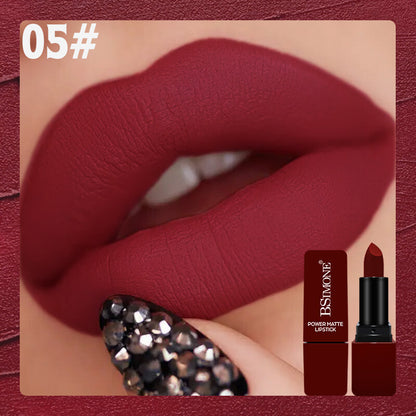 Velvet Matte Lipstick 💋 Smudge Proof & Transfer Resistant 🌸 Ultra Long Lasting