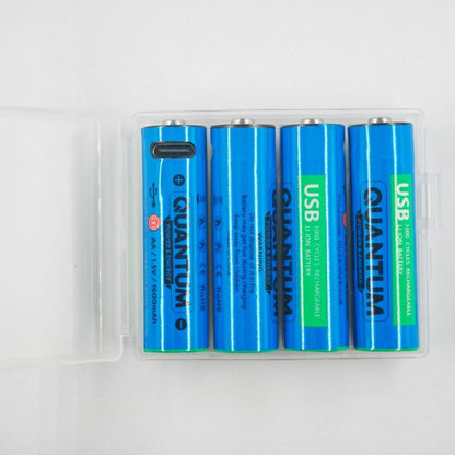 USB Type-C AA AAA 1.5V Rechargeable Battery for Mouse Remote Control