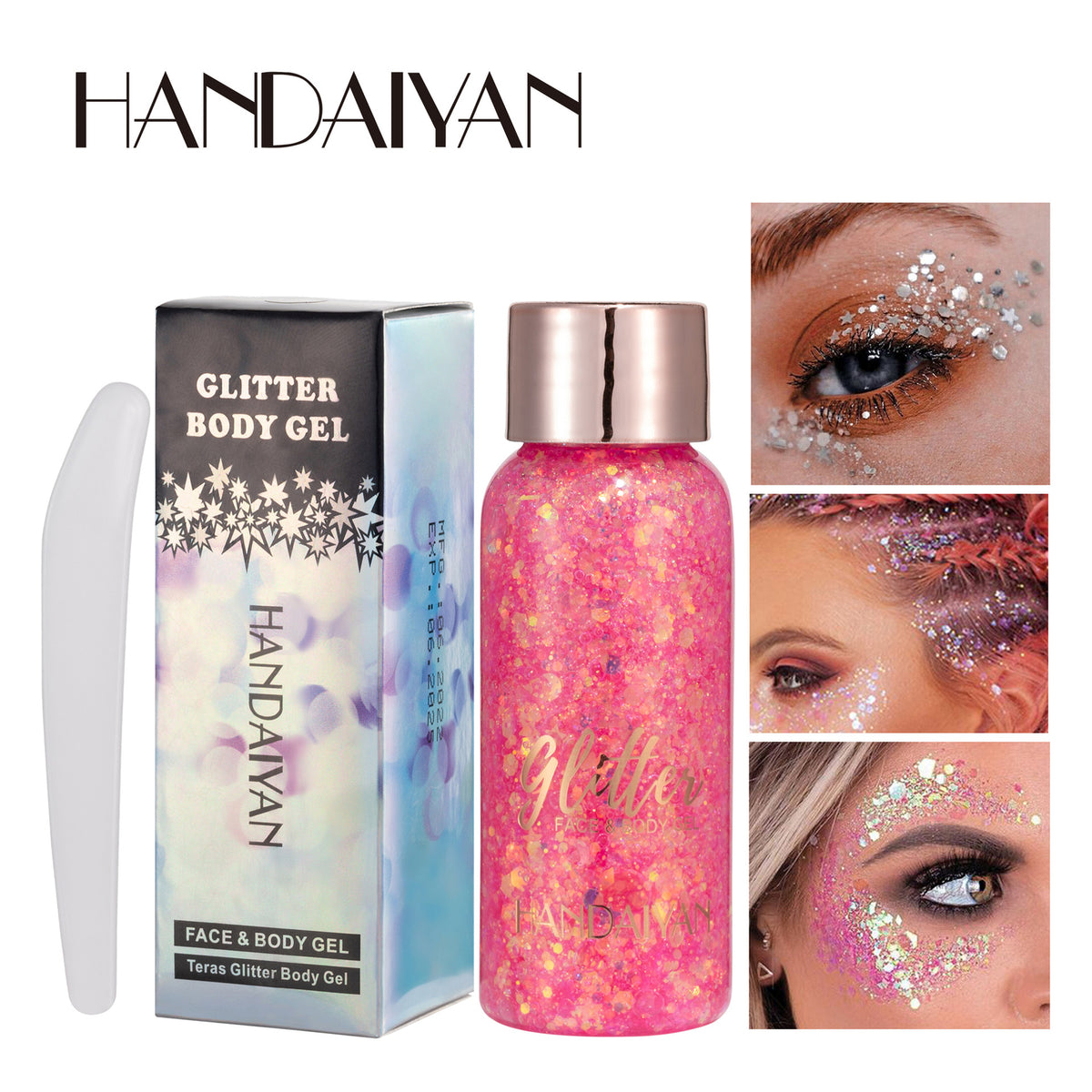 Chameleon Glitter Liquid Eye Shadow Face Body painting Makeup for Women