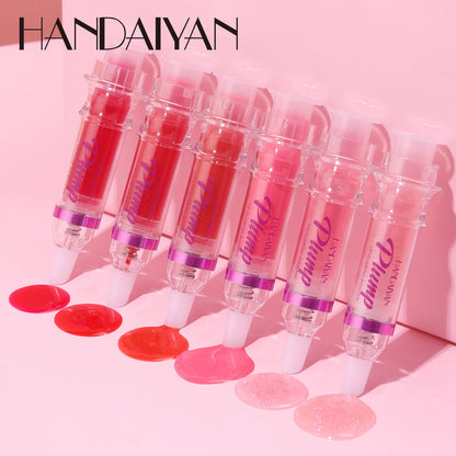 Lip Balm Lip Oil Moisturizing Plumping Long Lasting Glossy Lip Gloss Sheer