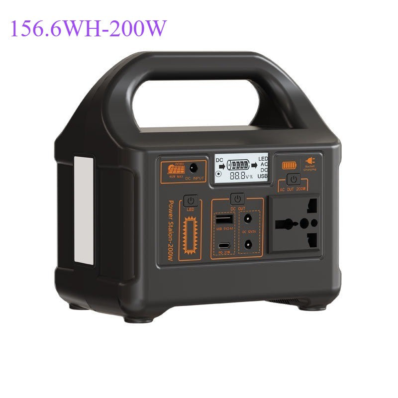 200W Portable Power Station 220V/110V LiFePO4 for Outdoor Camping Market