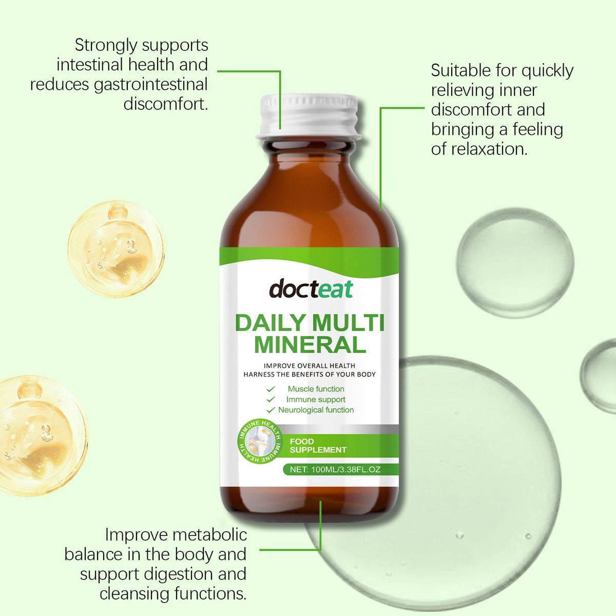 Docteat Daily Joint Support - Gentle Nourishing Care Formula