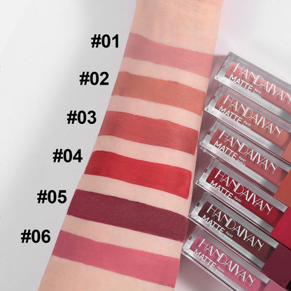 Matte Square Lip Gloss - Waterproof Transfer-Proof Long Lasting Liquid Lipstick
