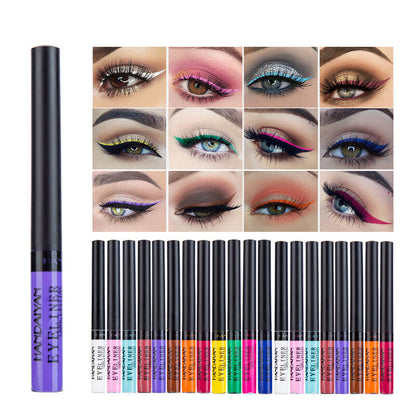 42-Color Matte Eyeliner Longwear, Waterproof, No Smudging Waterproof Makeup