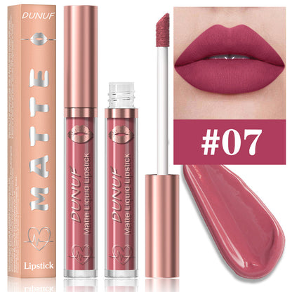 💄 18 Colors Matte Liquid Lipstick Waterproof Long Lasting Lip Gloss Oil