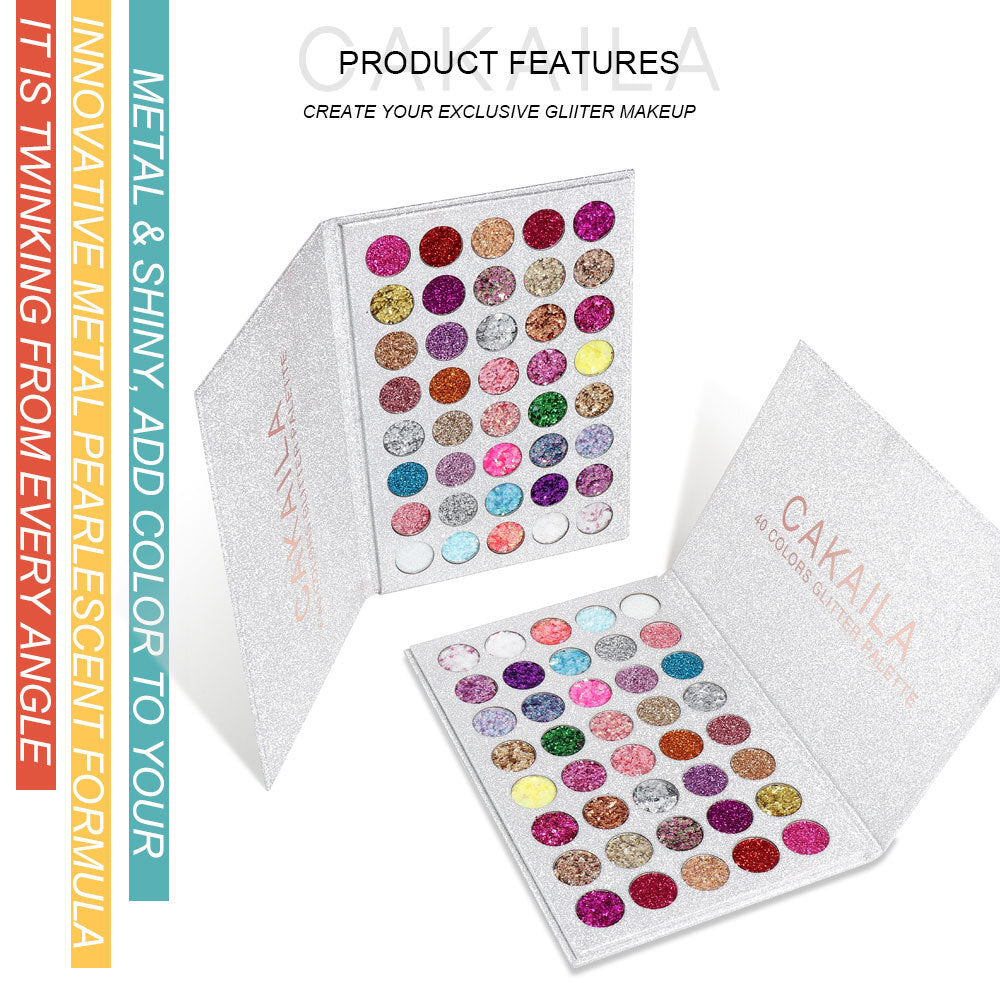 12-Color Shimmer Eyeshadow Palette - Velvet Sparkle, Long Lasting Eye Shadow