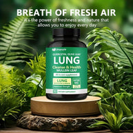 Sinpuyle Lung Cleanse & Respiratory Support Supplement-1 Bottle 90 Capsules