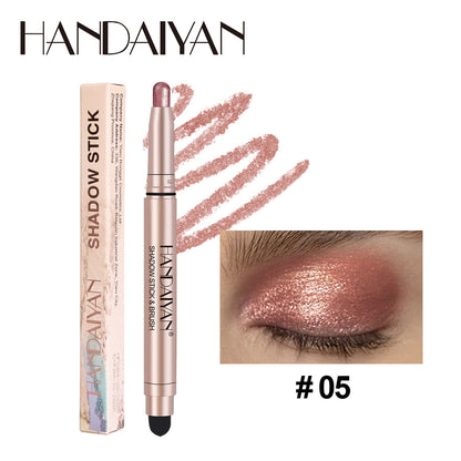 Shimmer Pearl/glitter finish Eye Shadow Liner 1-step application Waterproof
