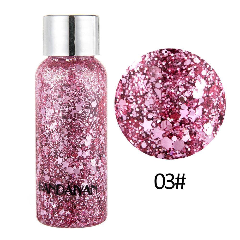 Liquid Glitter Eyeshadow Gel - Face & Body Sparkle, Longwear Shimmer Eye Shadow