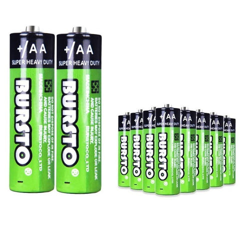 Busto 1.5V Carbon AA Battery 550mAh for Toys Alarm Safe 60-Minute