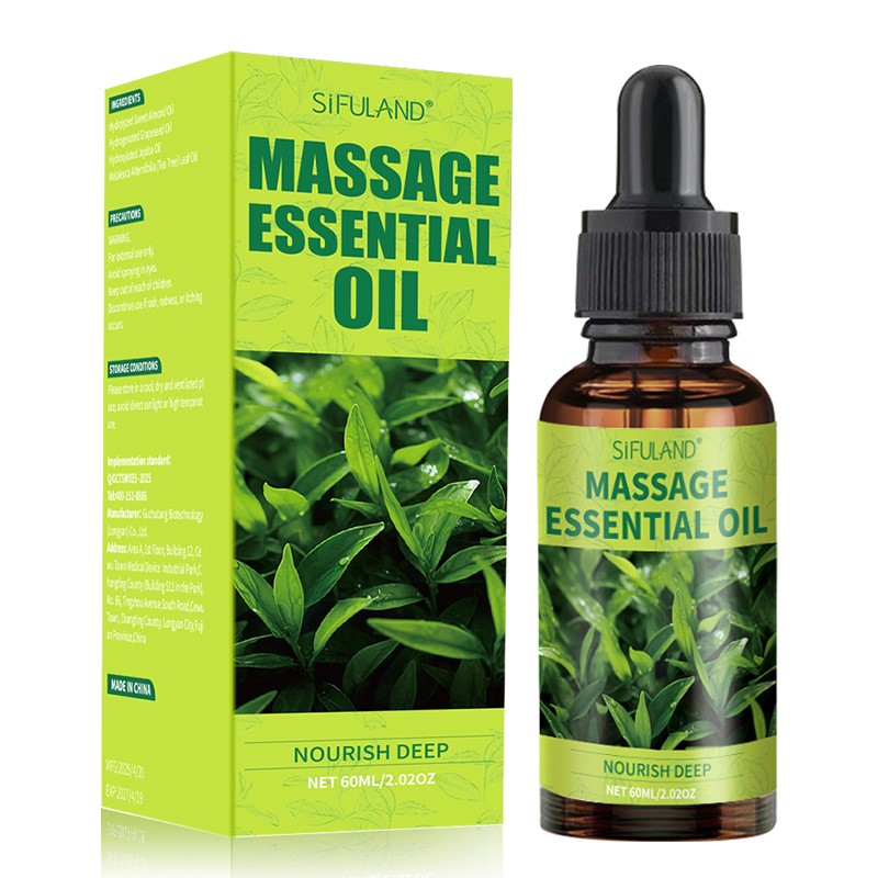 100% Pure Tea Tree Essential Oil for Face Skin & Body Massage, Soothing Relief