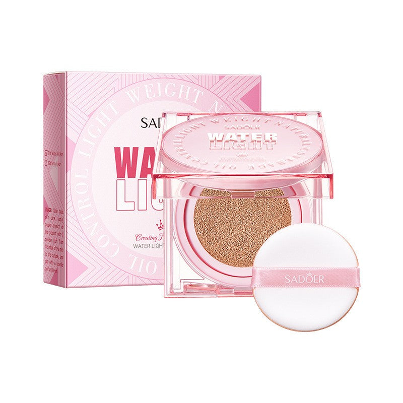 Glass Skin Cushion BB Cream - Full Coverage, 3D Contour, Tone-Up & Hydra-Glow