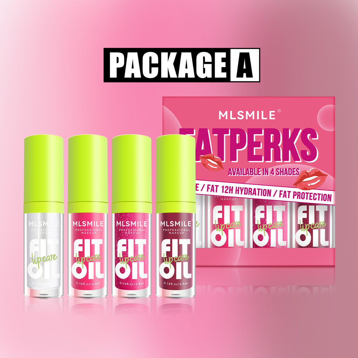 8 Color Lip Gloss Lip Oil Lip Glaze Moisturizing Mirror Long-lasting Pearl Beep