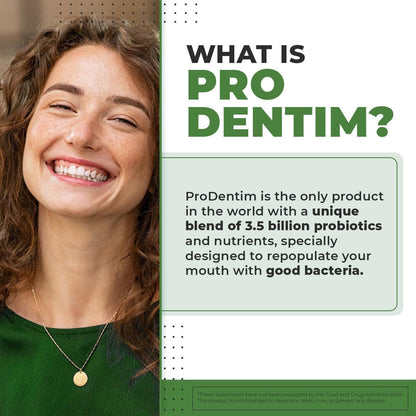 Advanced Teeth & Gums Support Oral Probiotic Formula for Dental Health Prodentim