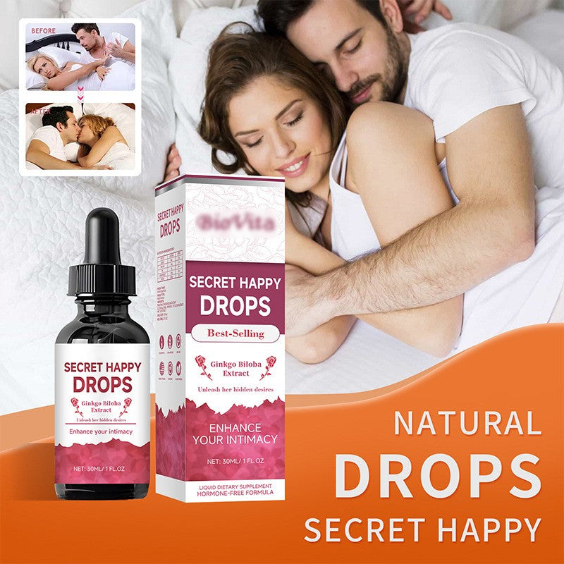 BioVita Natural Secret Happy Drops Instant Libido Boost Vitamin B1 for Women