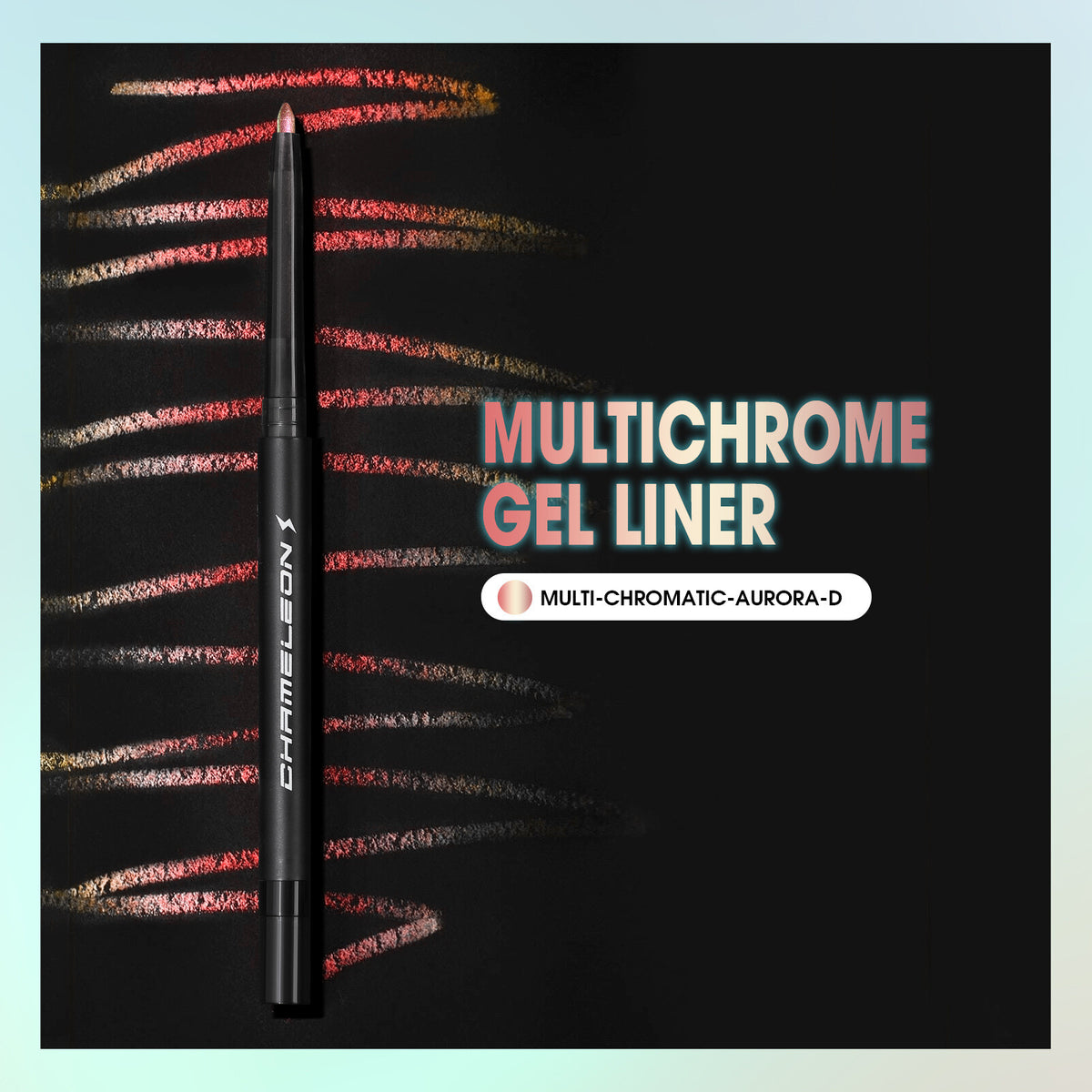 4Colors Chameleon Eyeliner Gel Pencil Waterproof Long Lasting Color Shifting Pen