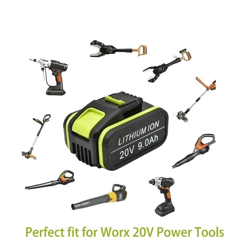 Compatible with Worx WA3551 WG169 WA3516 20V Li-ion Battery for Power Drill
