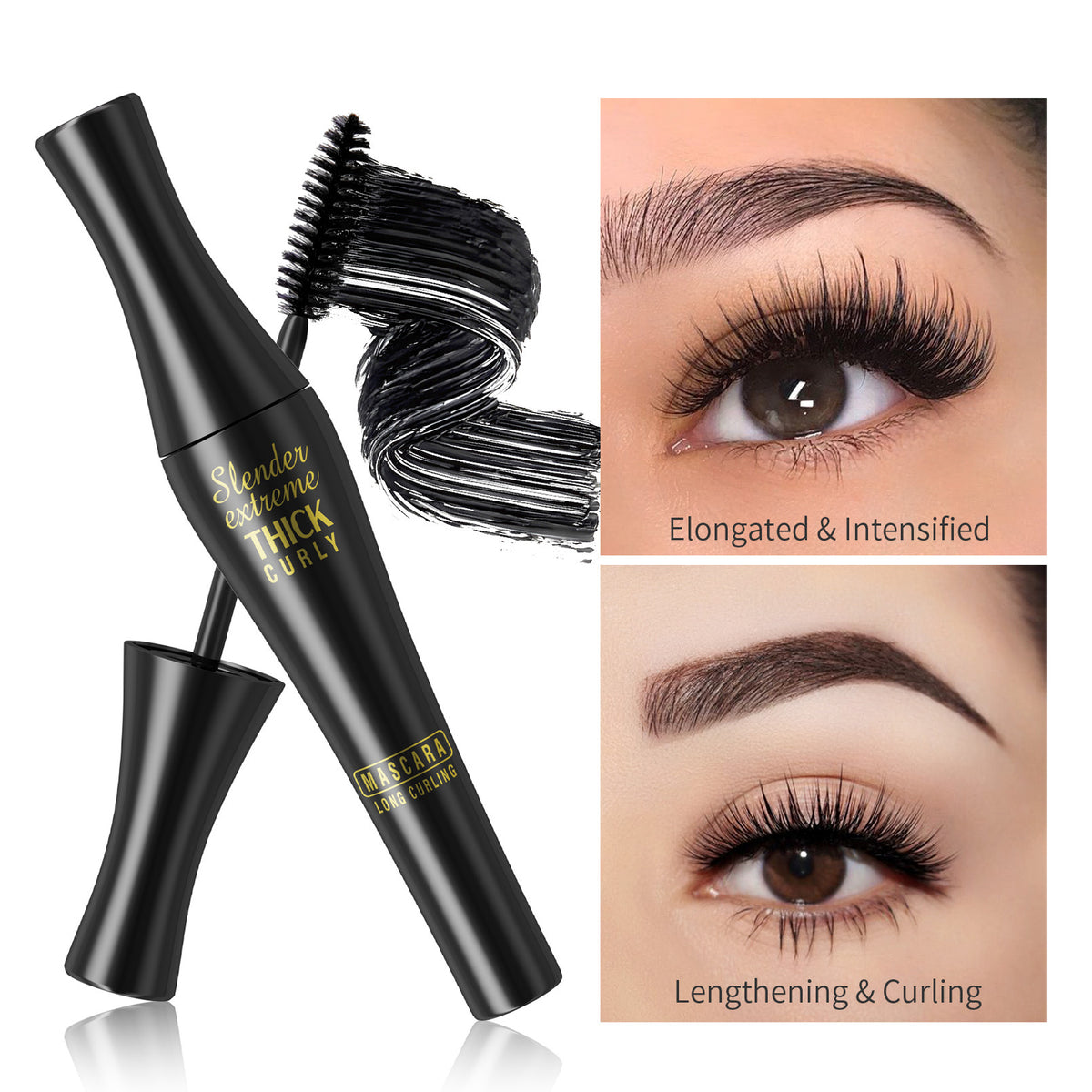 Mascara Eyelash Primer Eyelash Primer Volumizing Curling Waterproof Long Lasting