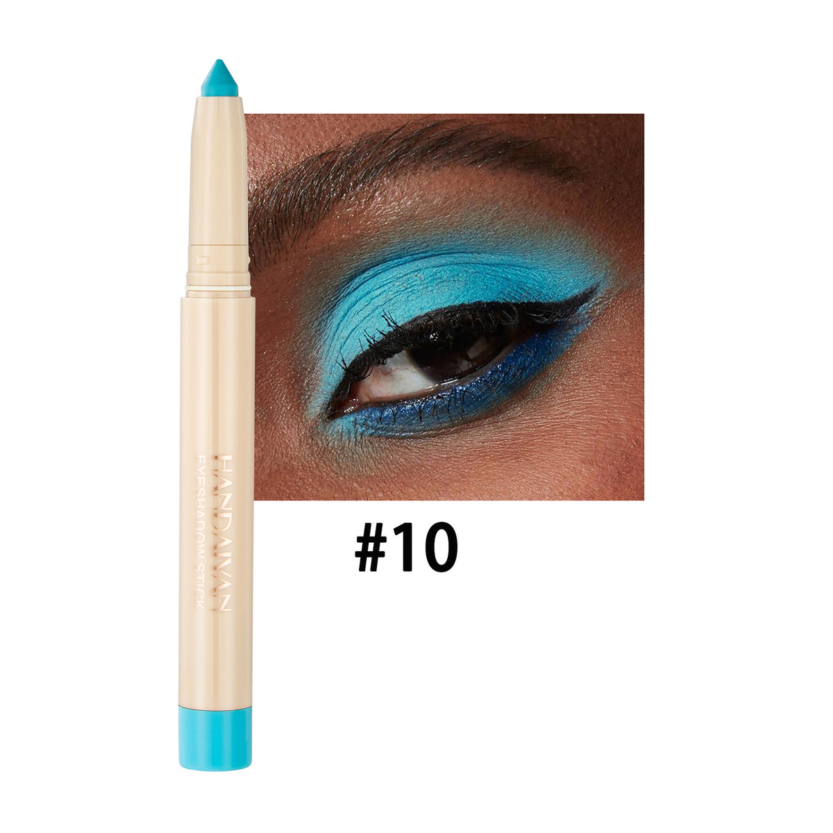 2-in-1 Eyeliner Eye Shadow Stick Quick Dry Velvet Matte Waterproof Long Lasting